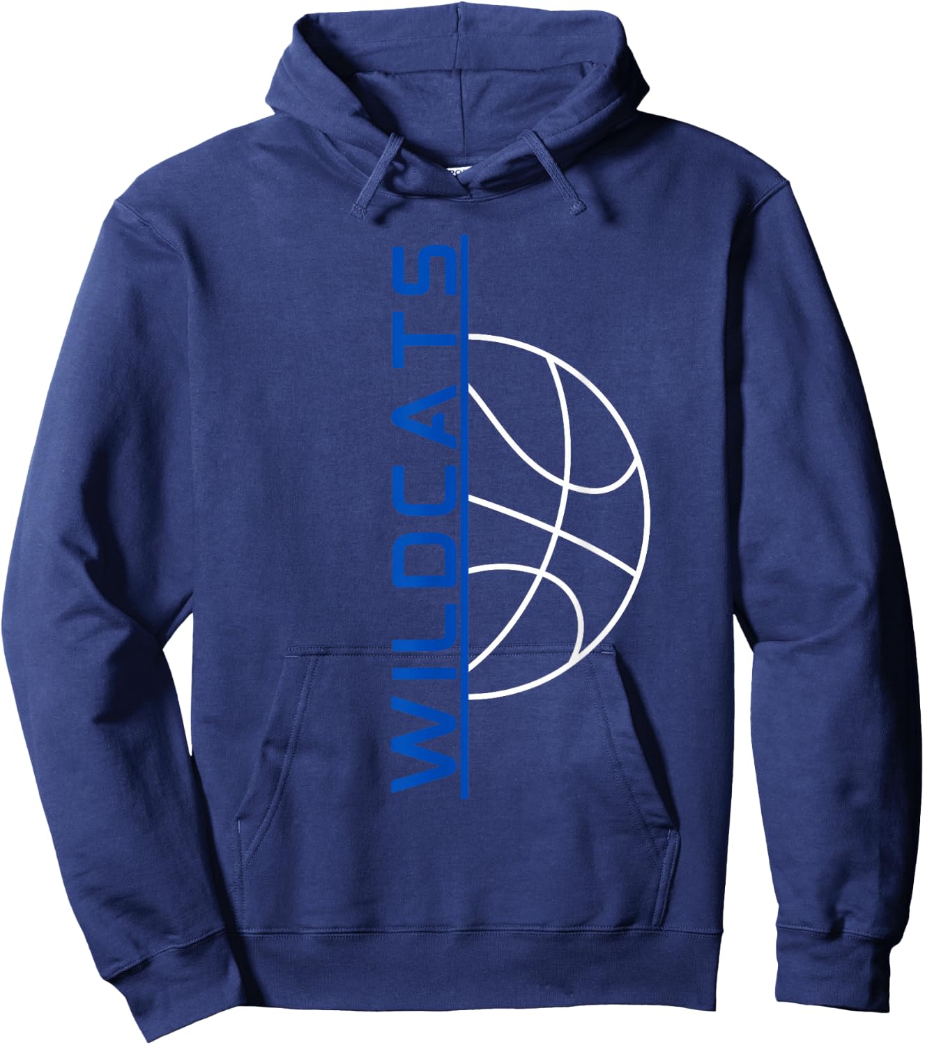 Wildcats Basketball Hoodie - Hoodie | Navy