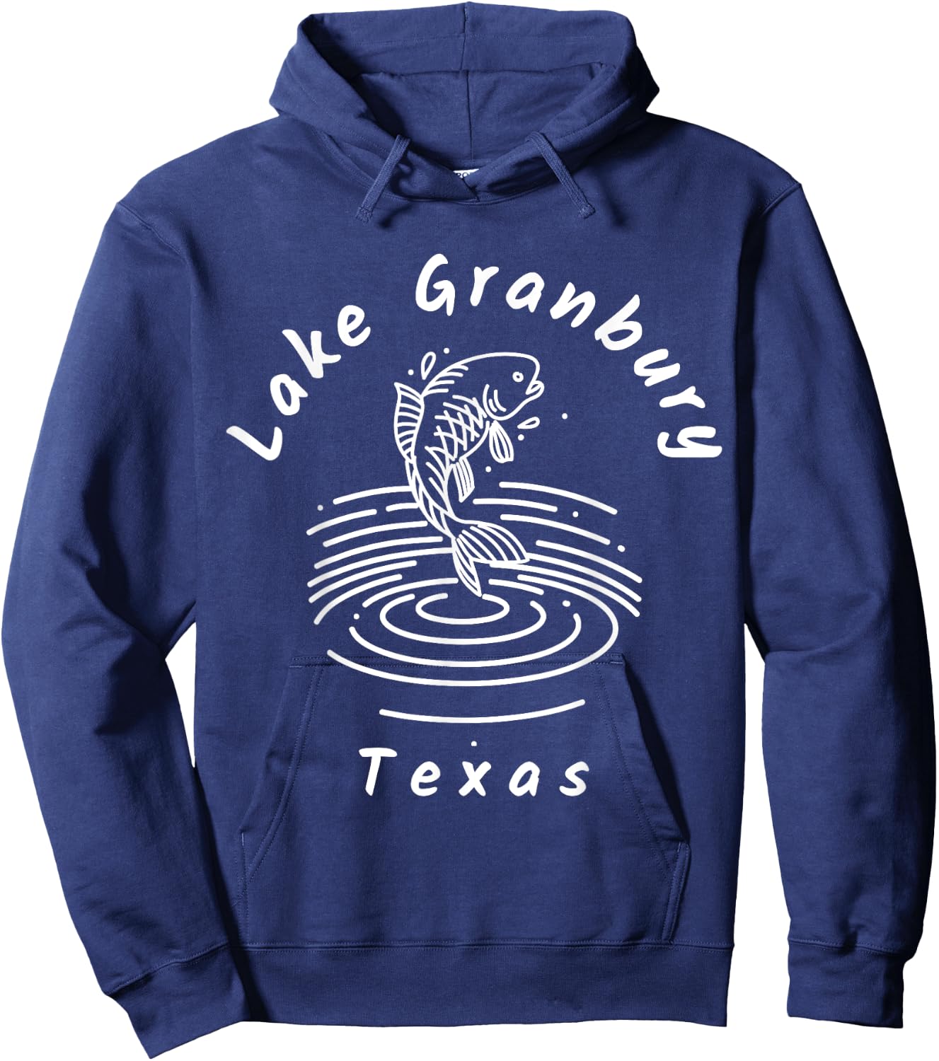 Lake Granbury Texas Souvenir Hoodie - Hoodie | Navy