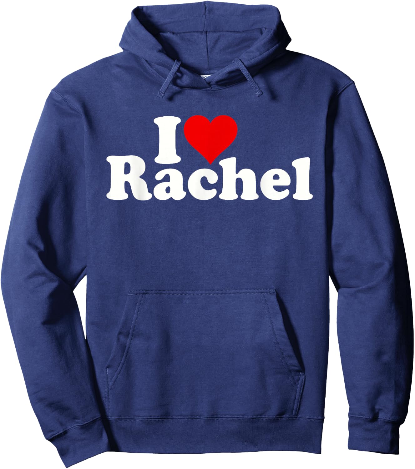 I Love Heart Rachel Hoodie - Hoodie | Navy
