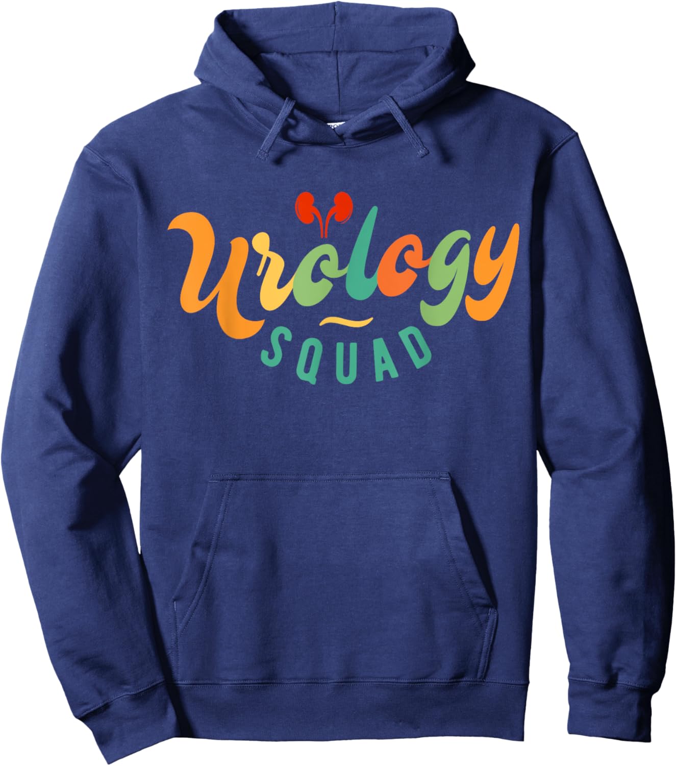 Urology Nurse Apparel - Urology Squad Hoodie - Hoodie | Navy