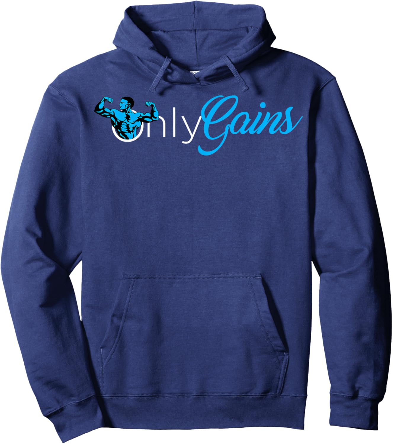 Only Gains Hoodie - Hoodie | Navy