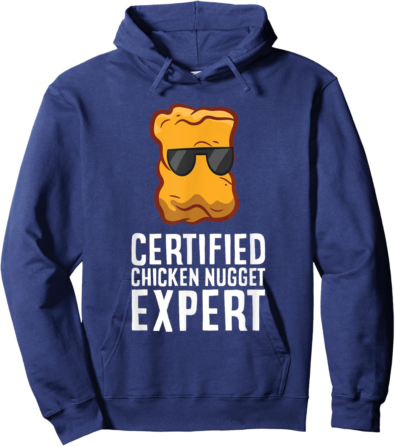 Certified Chicken Nugget Expert Hoodie - Hoodie | Navy