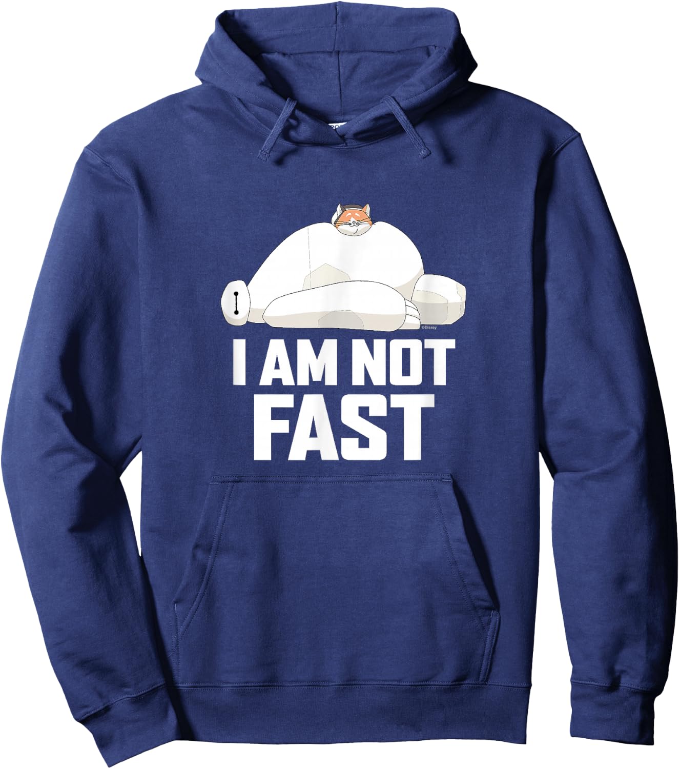 Big Hero 6 - I Am Not Fast Hoodie - Hoodie | Navy