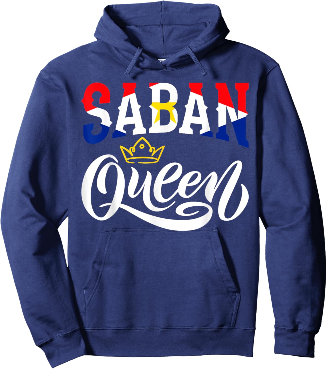 Saban Queen Saba Saban Flag Hoodie - Hoodie | Navy