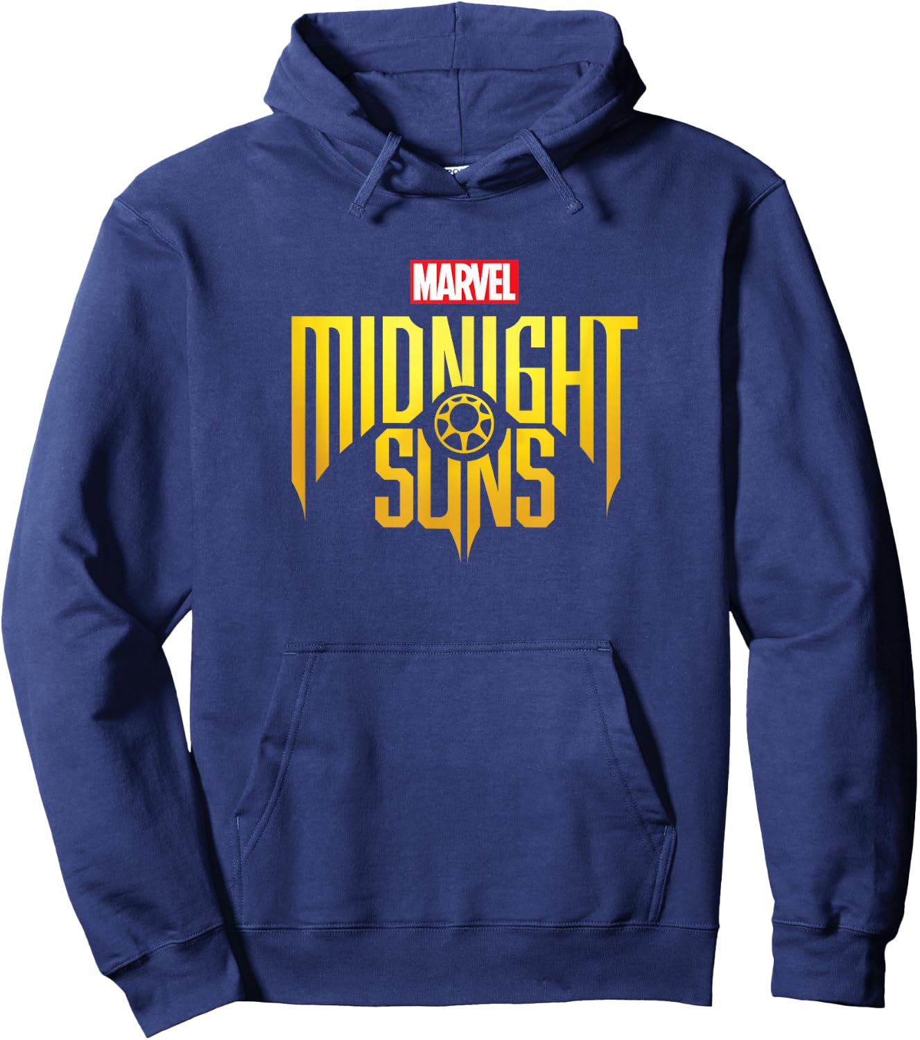 Marvel Midnight Suns Gamerverse Title Logo Hoodie - Hoodie | Navy