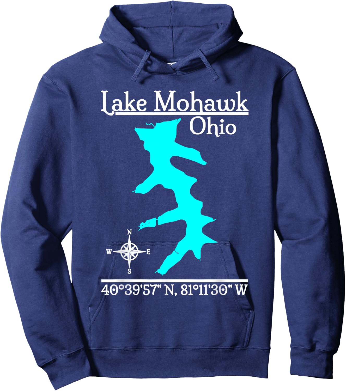 Lake Mohawk - Ohio Hoodie - Hoodie | Navy