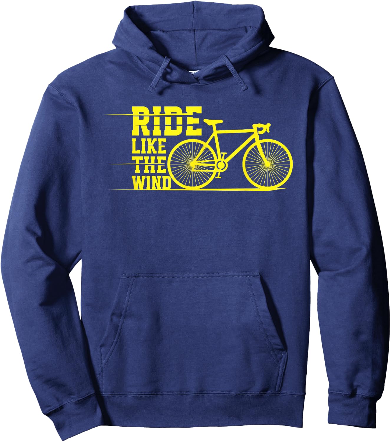 Ride Like the Wind | Cycling MTB BMX | Cyclists Hoodie - Hoodie | Navy
