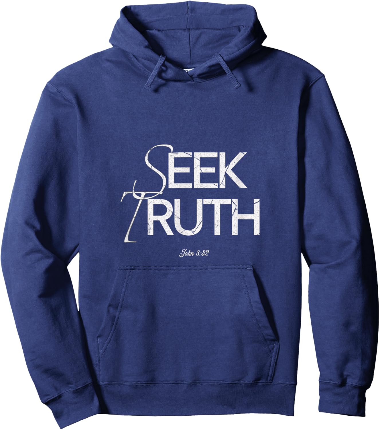 Seek truth Religious Clothing Hoodie - Hoodie | Navy