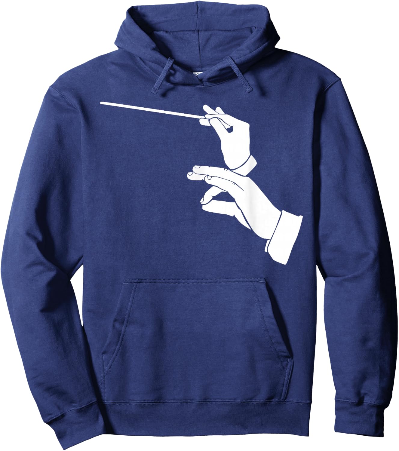 Conductor Clock Music Orchestra Hoodie - Hoodie | Navy