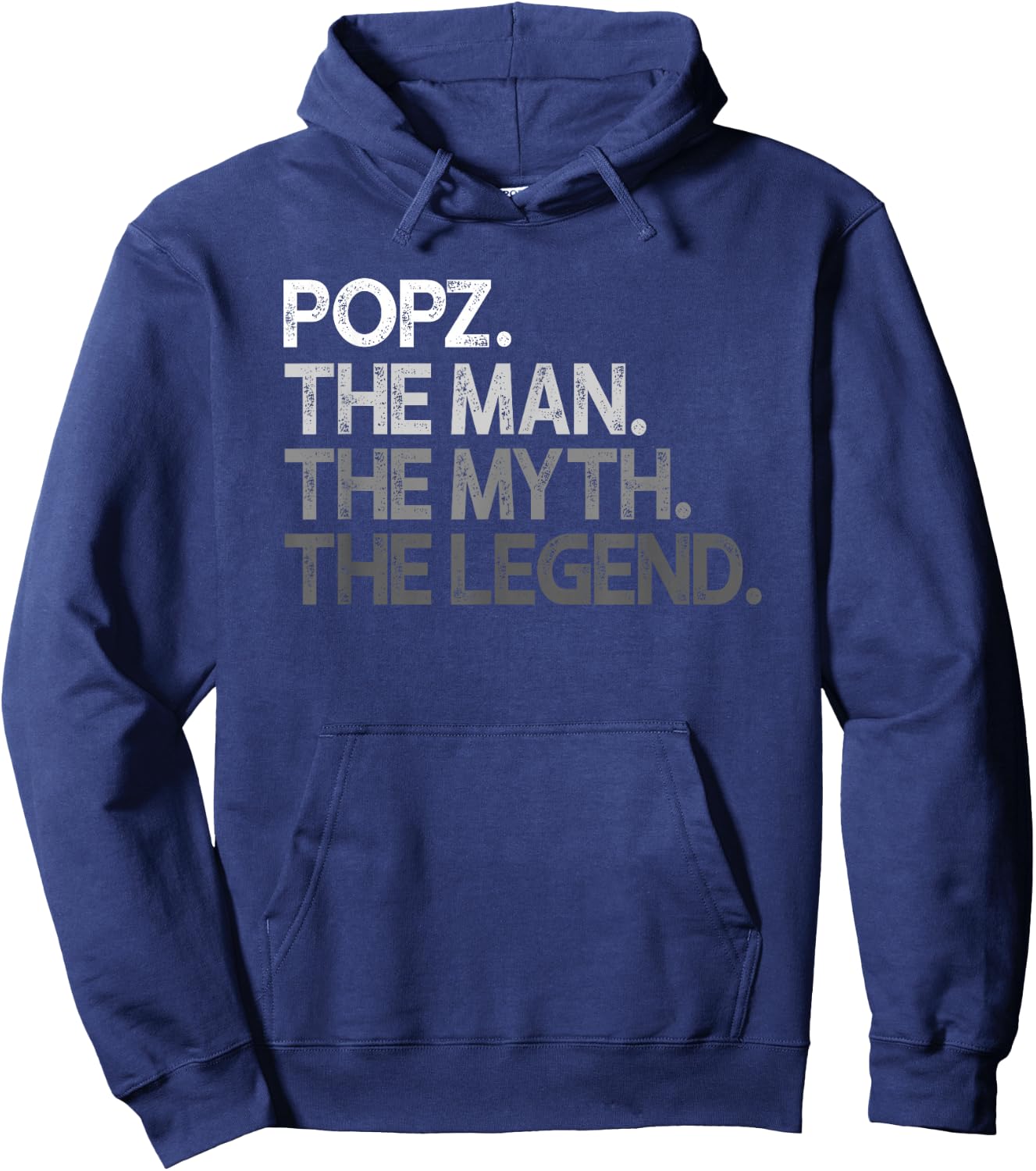 Popz Man The Myth Legend Hoodie - Hoodie | Navy