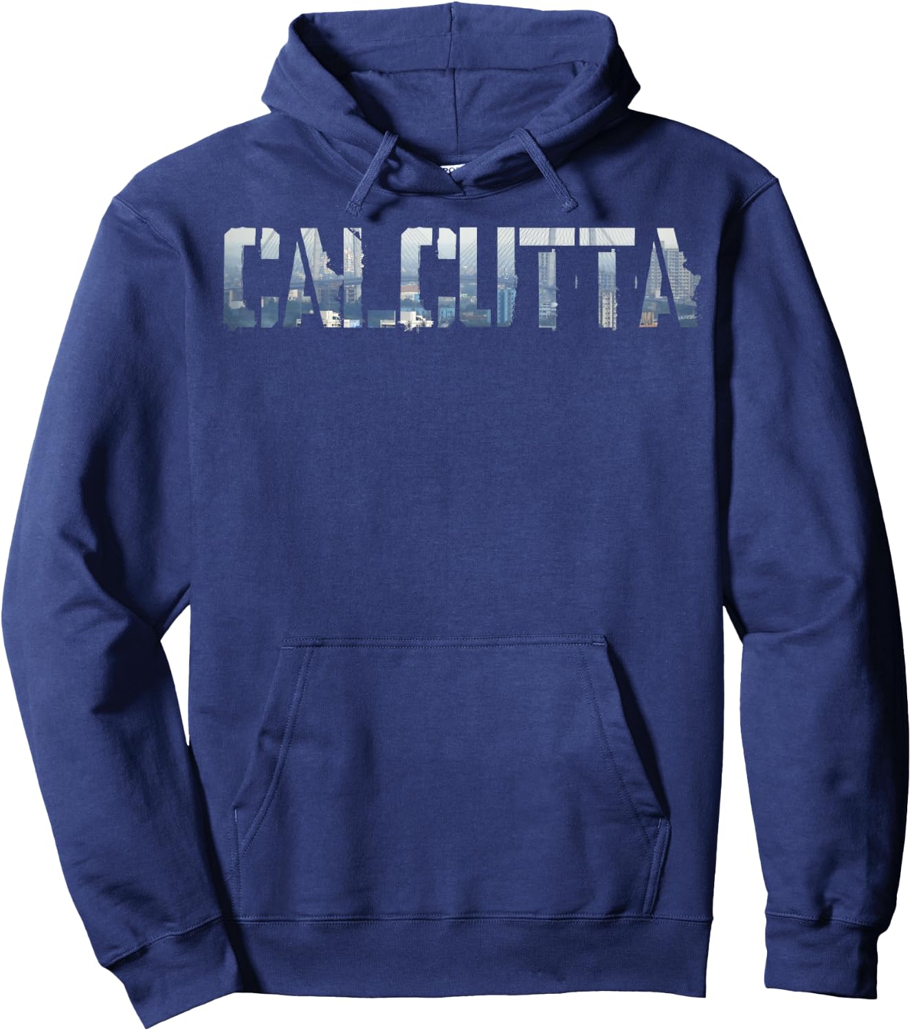 Calcutta City India souvenir gift women Hoodie - Hoodie | Navy