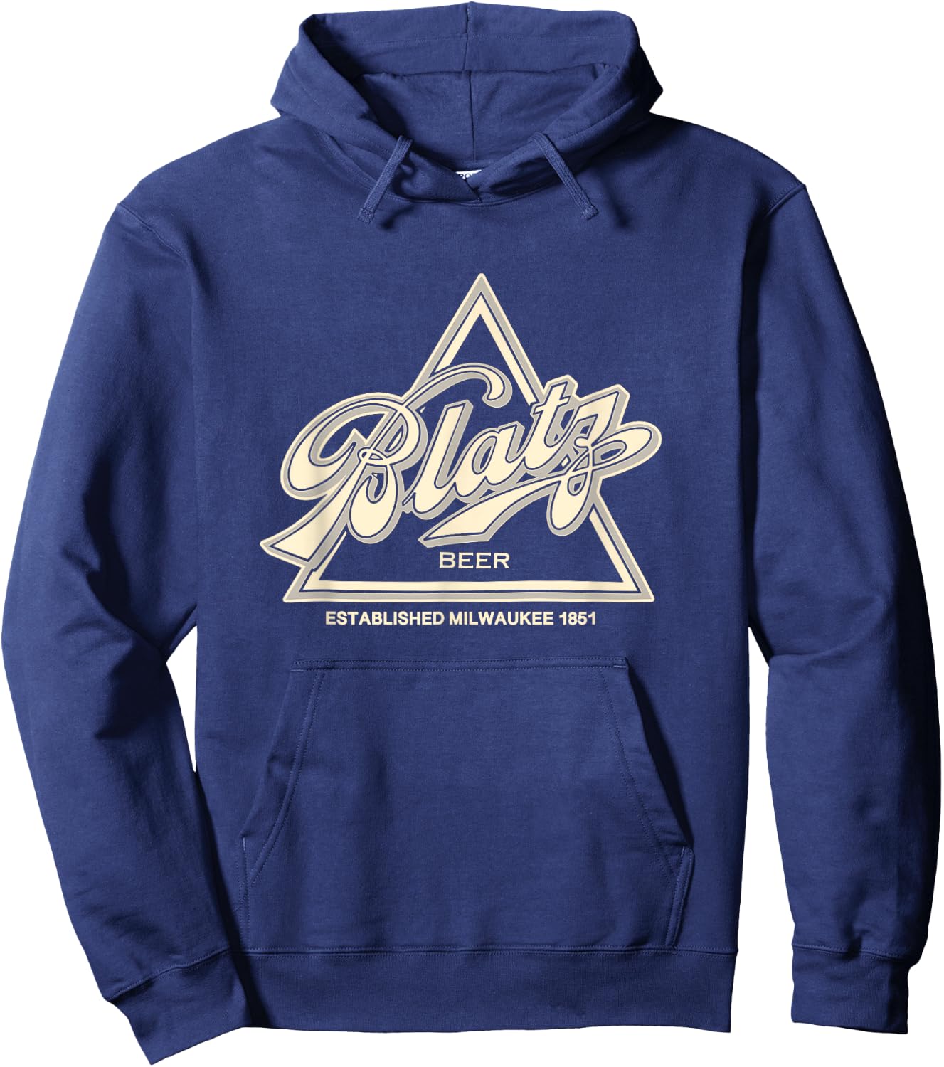 Blatz Beer Style - Pale Logo Hoodie - Hoodie | Navy