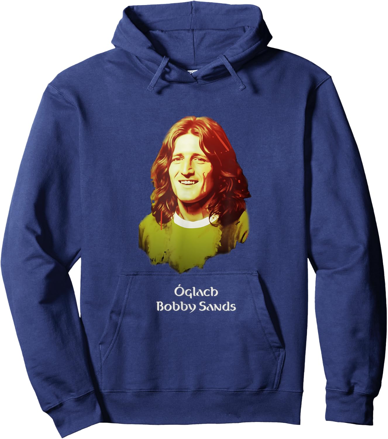 Bobby Sands Irish Republican Hoodie - Hoodie | Navy