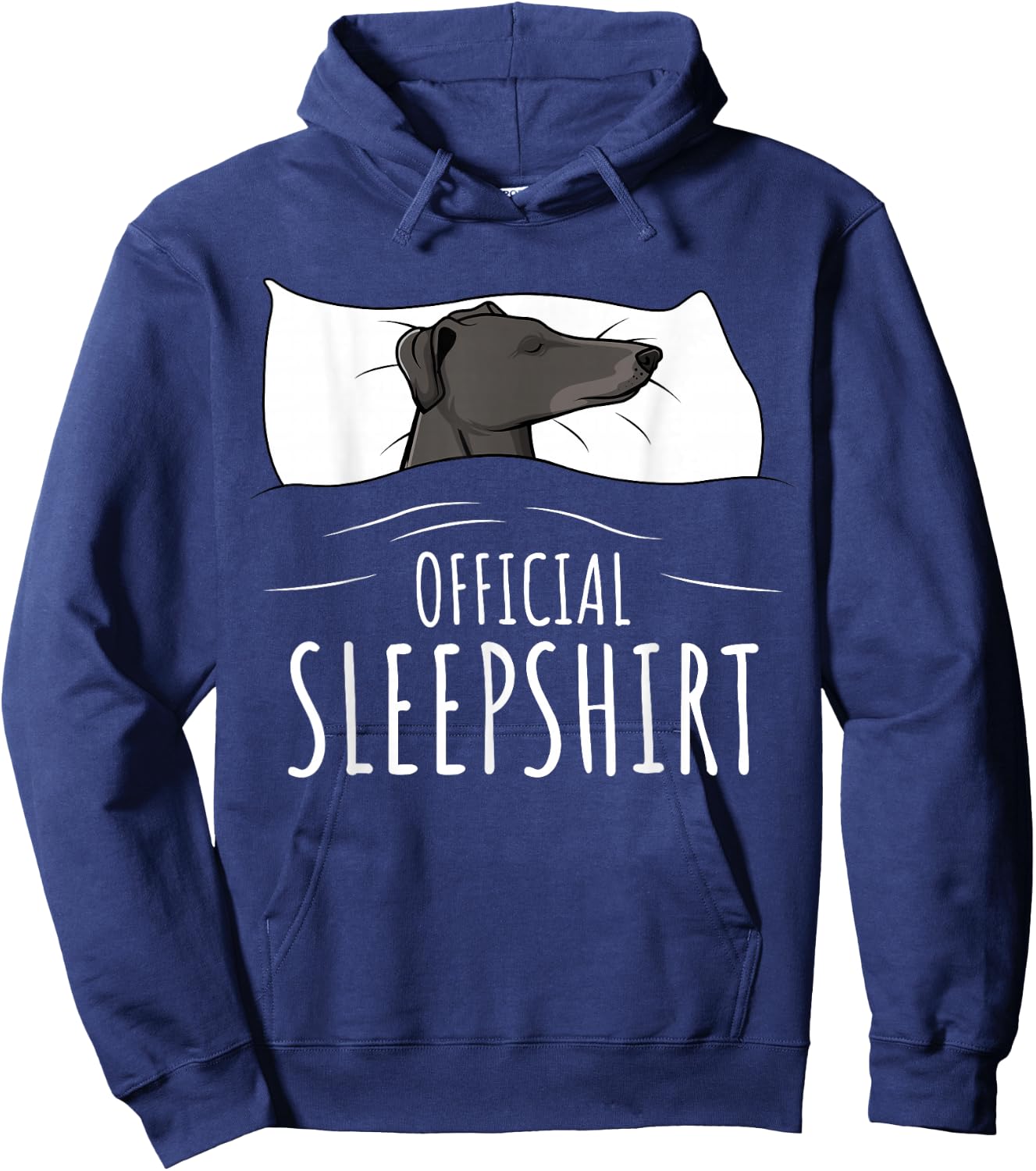Greyhound Official Sleepshirt Hoodie - Hoodie | Navy