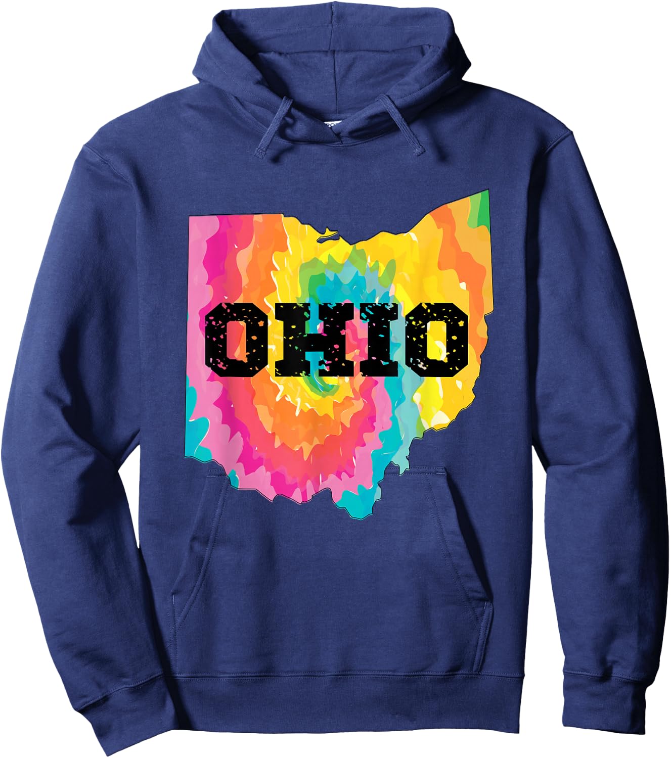 Ohio The State Shirts State Ohio Flag Ohioan Hoodie - Hoodie | Navy