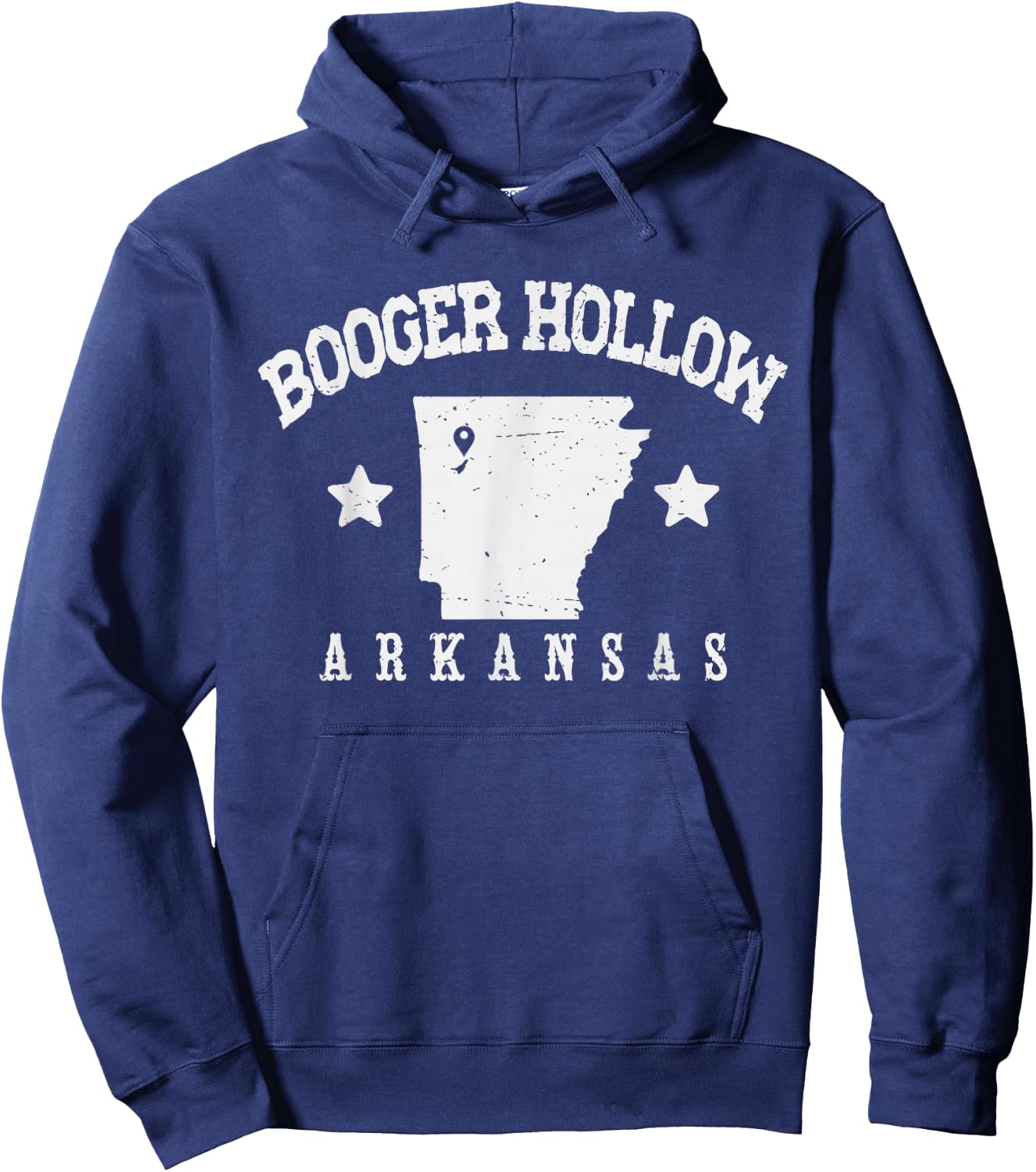 Booger Hollow Arkansas Hoodie - Hoodie | Navy