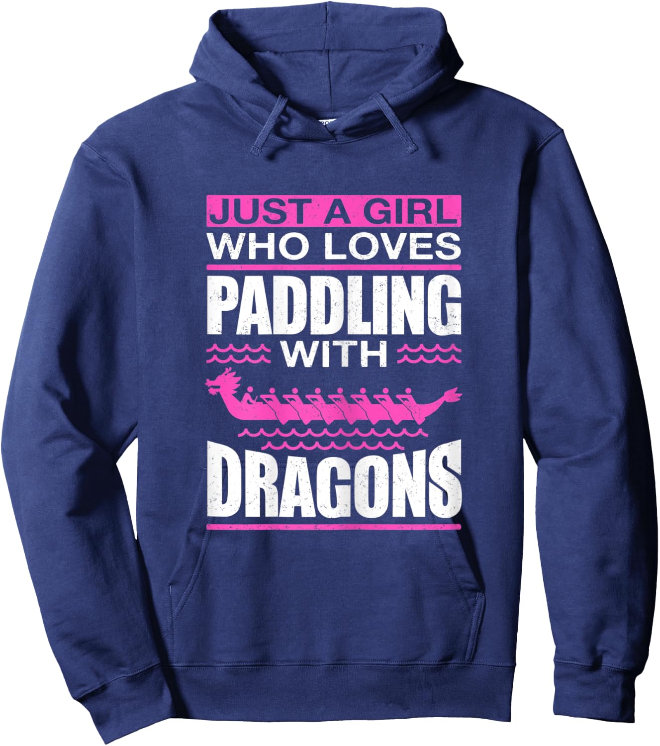 Dragon Boat Racing Paddling & Dragonboat Hoodie - Hoodie | Navy