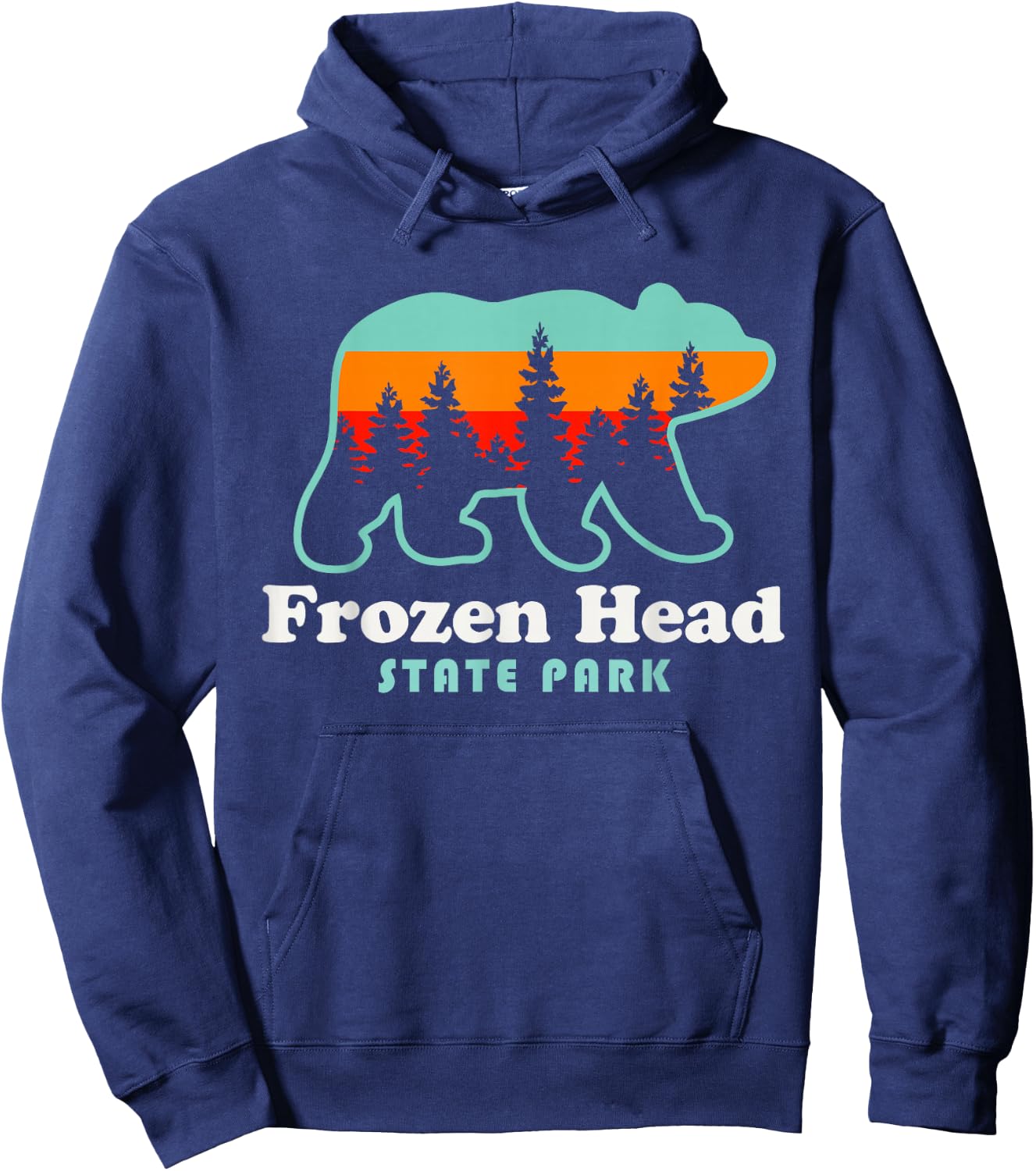 Frozen Head State Park Tennessee Wartburg TN Hoodie - Hoodie | Navy