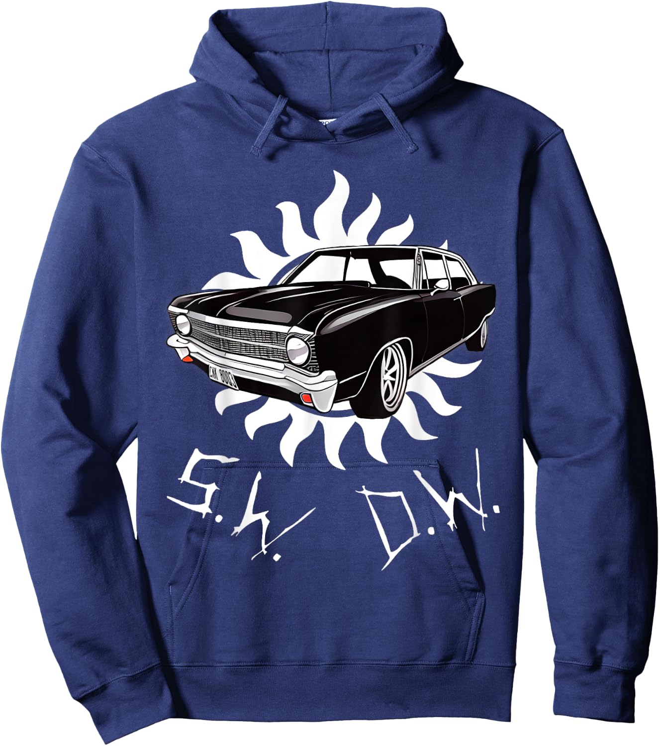 SW and DW SPN Baby Nostalgia Hoodie - Hoodie | Navy