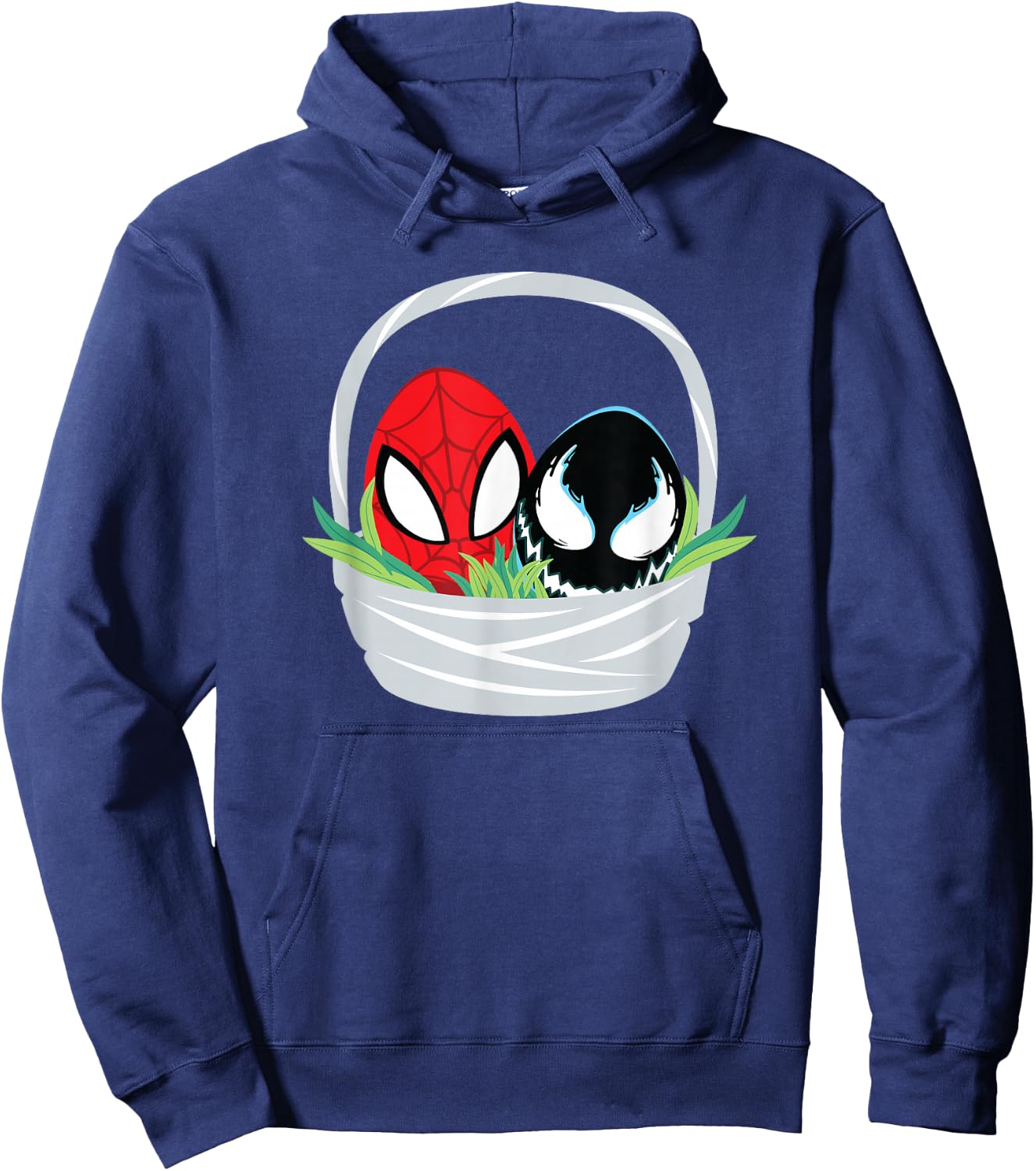 Marvel Spider-Man and Venom Easter Basket Small Hoodie - Hoodie | Navy