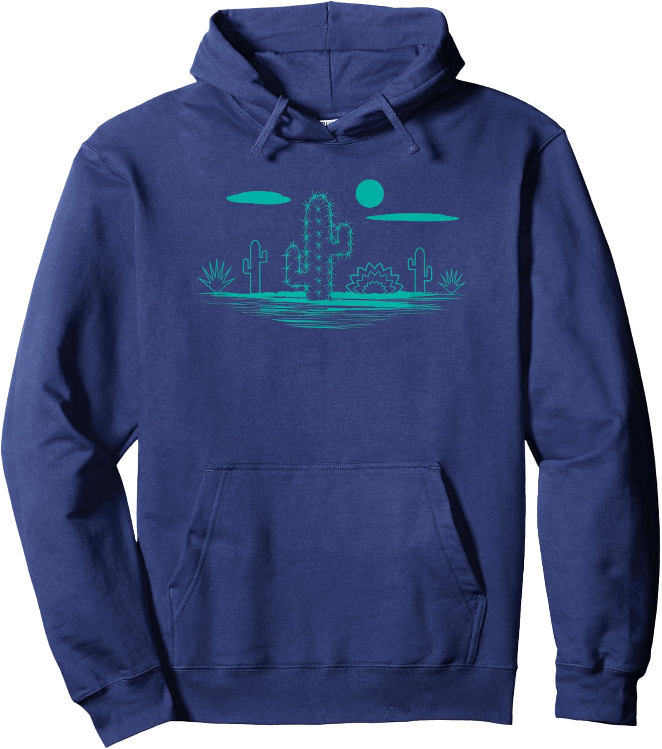 Desert Scene Hoodie - Hoodie | Navy