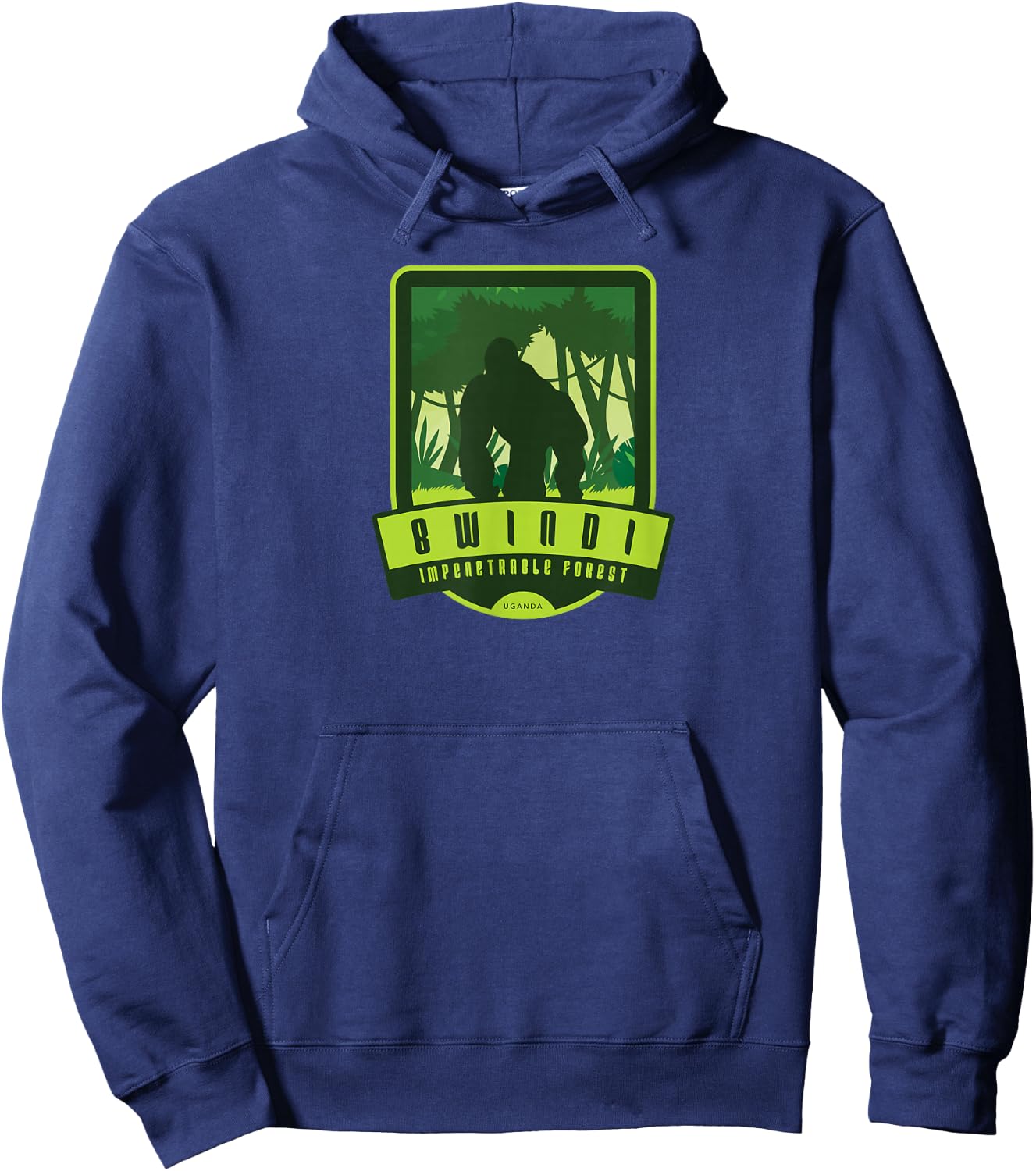 Bwindi Impenetrable National Park - Uganda Hoodie - Hoodie | Navy