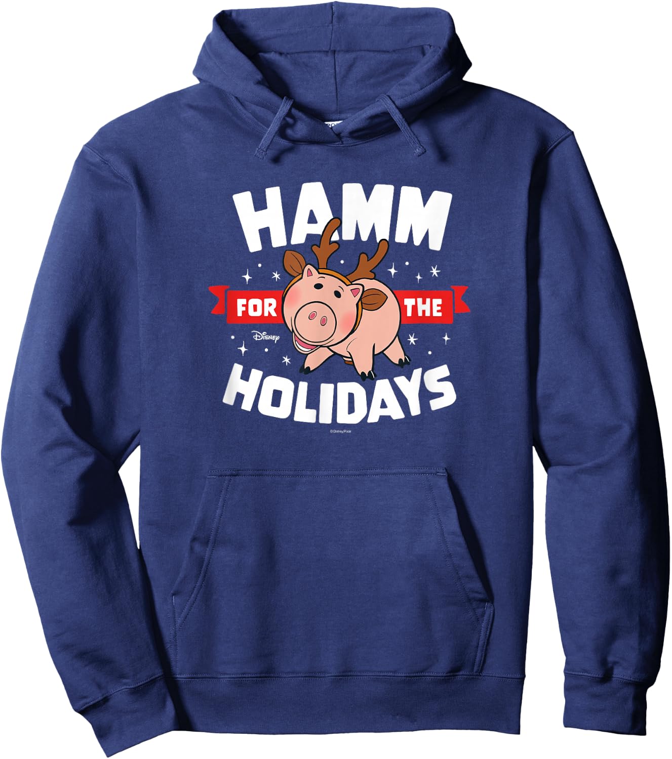 Toy Story - Hamm For The Holidays Hoodie - Hoodie | Navy