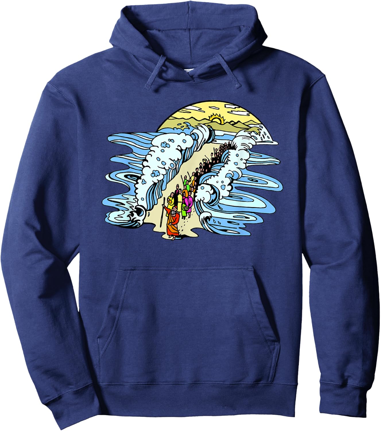 Moses Moshe Red Sea Hoodie - Hoodie | Navy