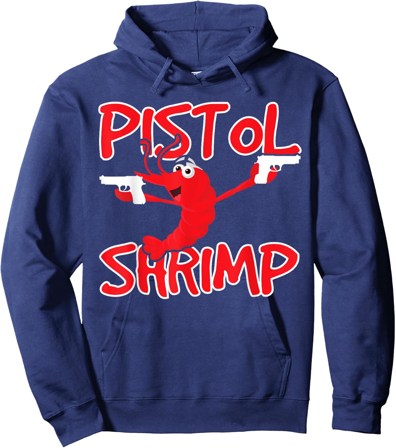 Pistol Shrimp Seafood Lovers Hoodie - Hoodie | Navy