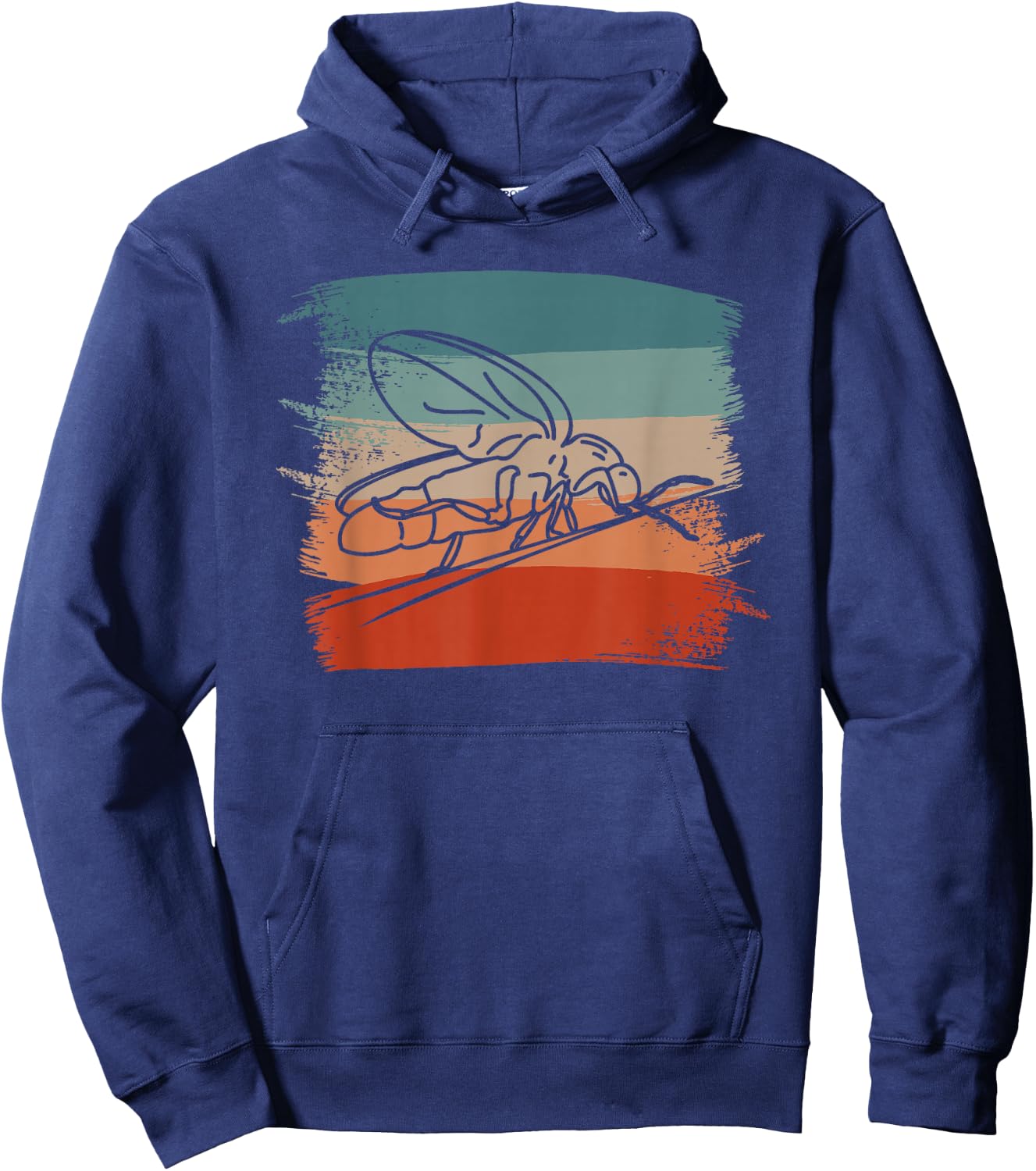 Retro Firefly Firefly Hoodie - Hoodie | Navy
