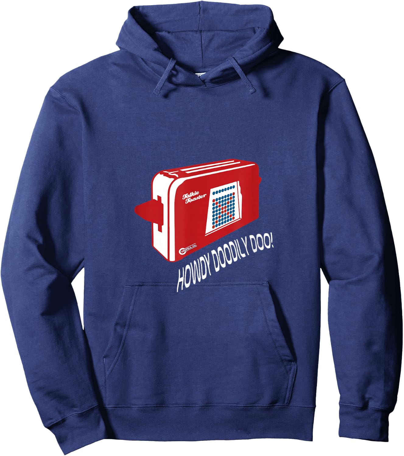 Arrowroot Red Talkie Toaster Dwarf Hoodie - Hoodie | Navy