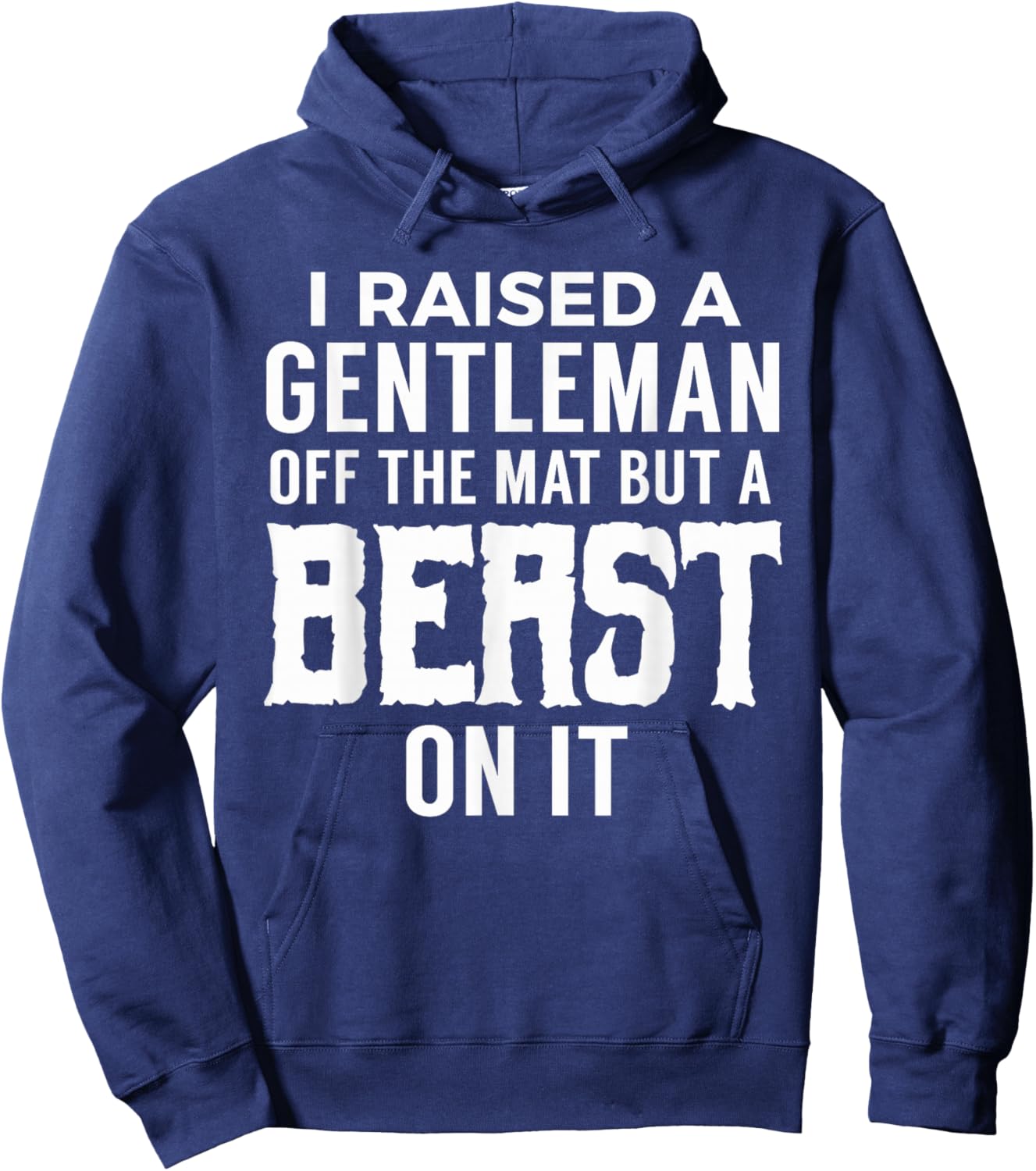 Proud Wrestling Mom Shirt Hoodie - Hoodie | Navy