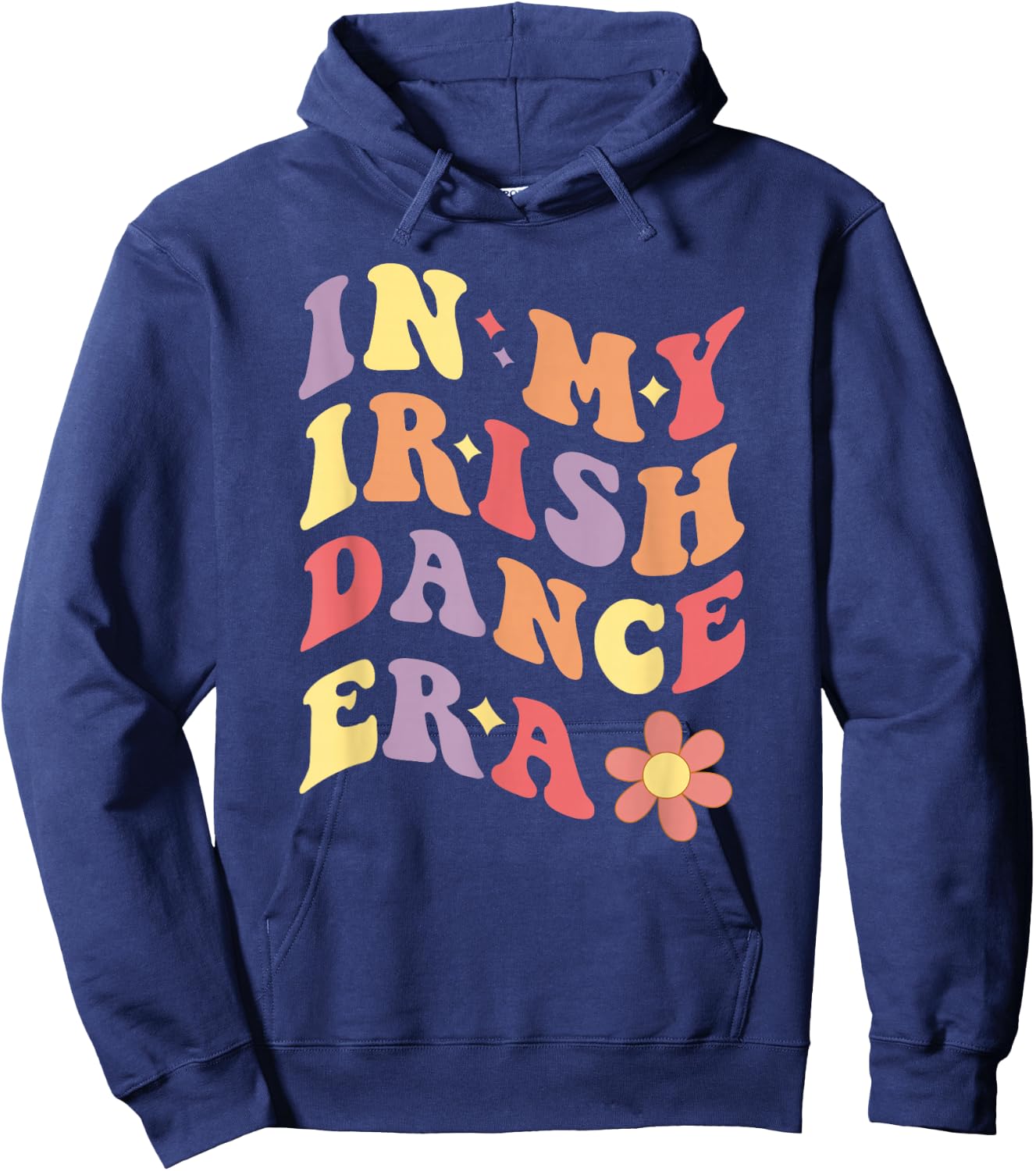 Girls Women In My Irish Dance Era Hoodie - Hoodie | Navy