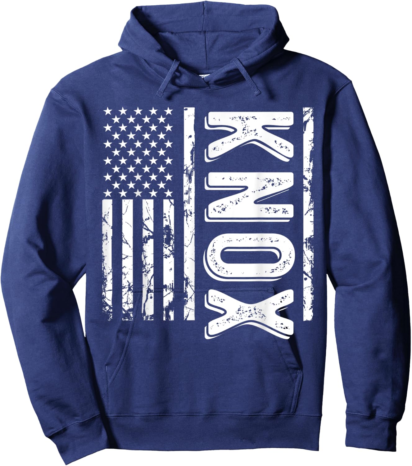 Knox Last Name Funny Surname Team Knox Family Hoodie - Hoodie | Navy