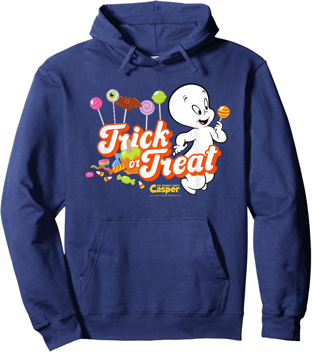 Casper the Friendly Ghost Halloween Hoodie - Hoodie | Navy