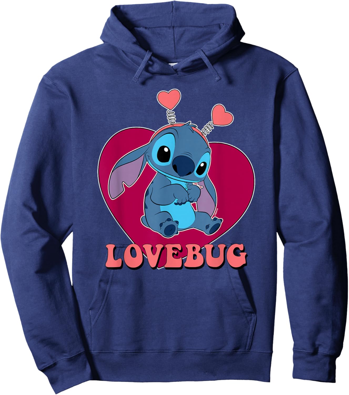 Lilo and Stitch - Lovebug Stitch Hoodie - Hoodie | Navy