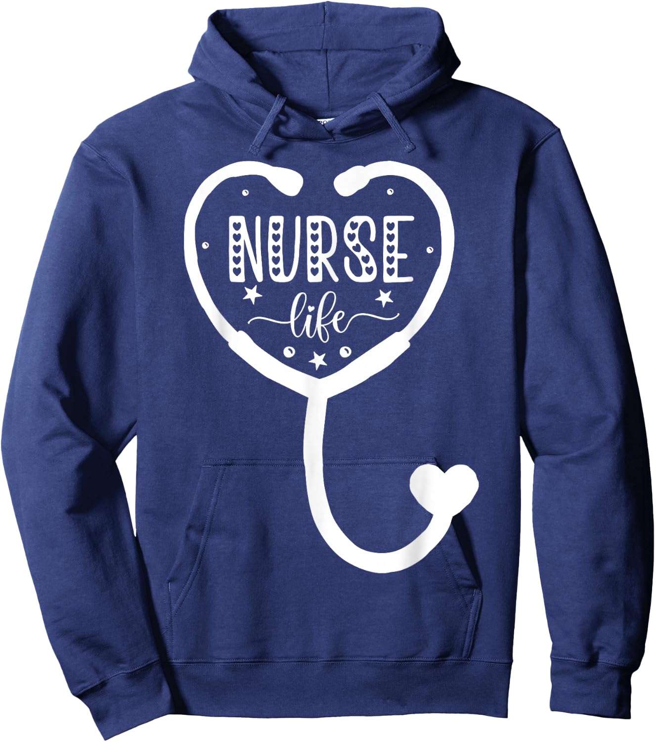 Nurse Life Hoodie - Hoodie | Navy