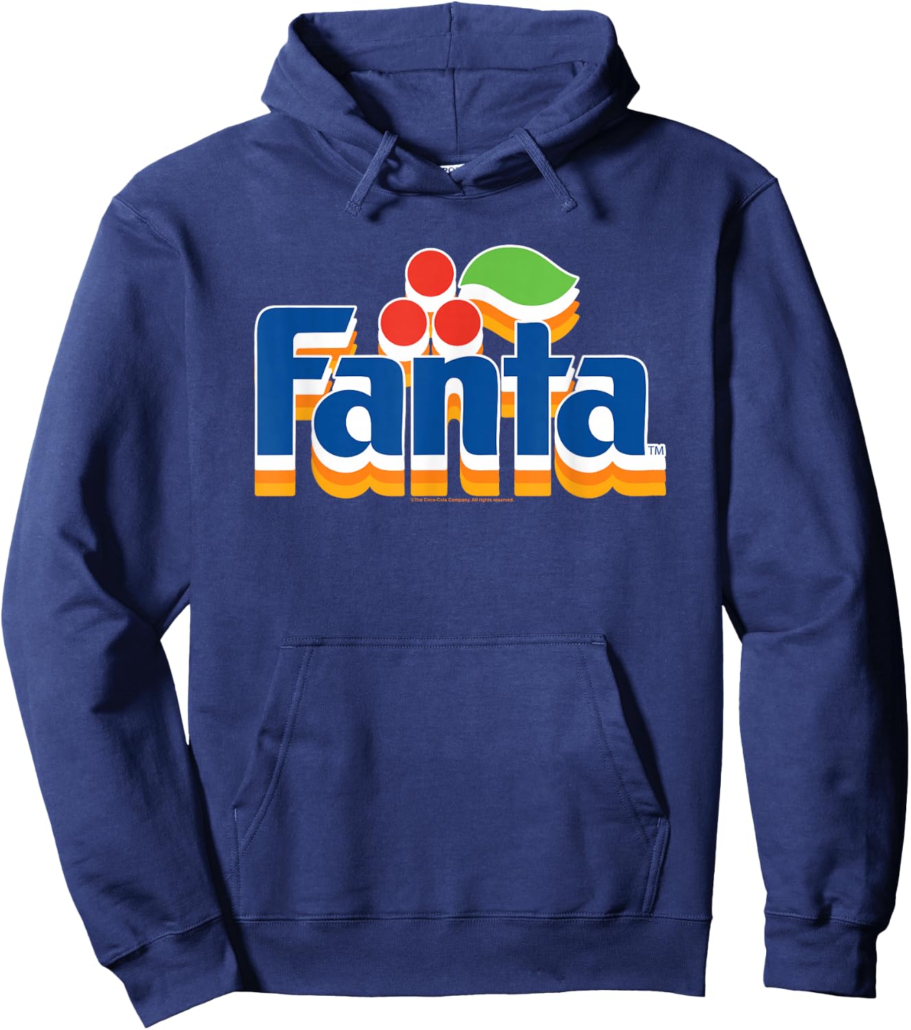 Coca-Cola - Stacked Fanta Logo Hoodie - Hoodie | Navy