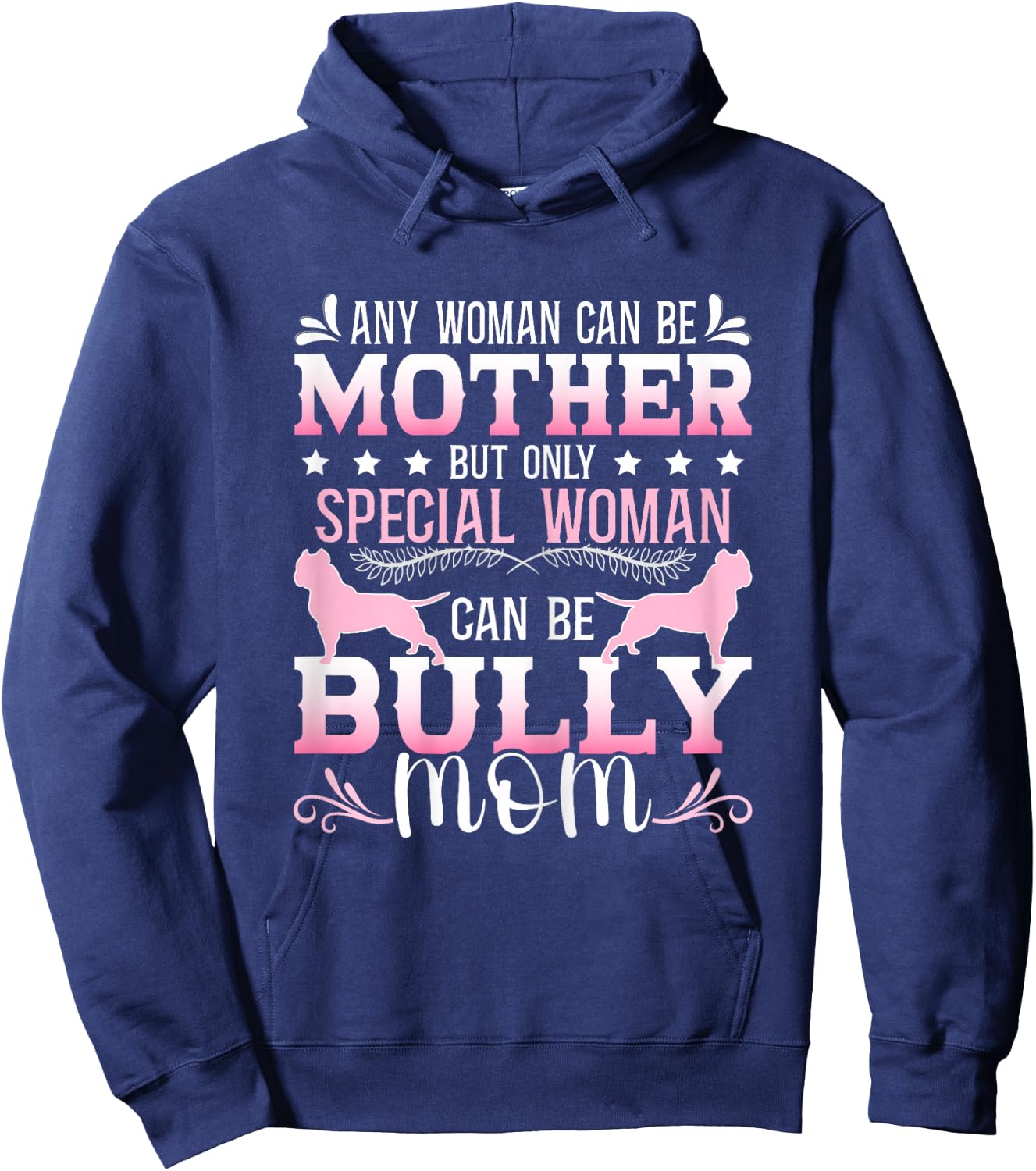 Bully Pitbull Food Bullypit Mom American Bully Hoodie - Hoodie | Navy