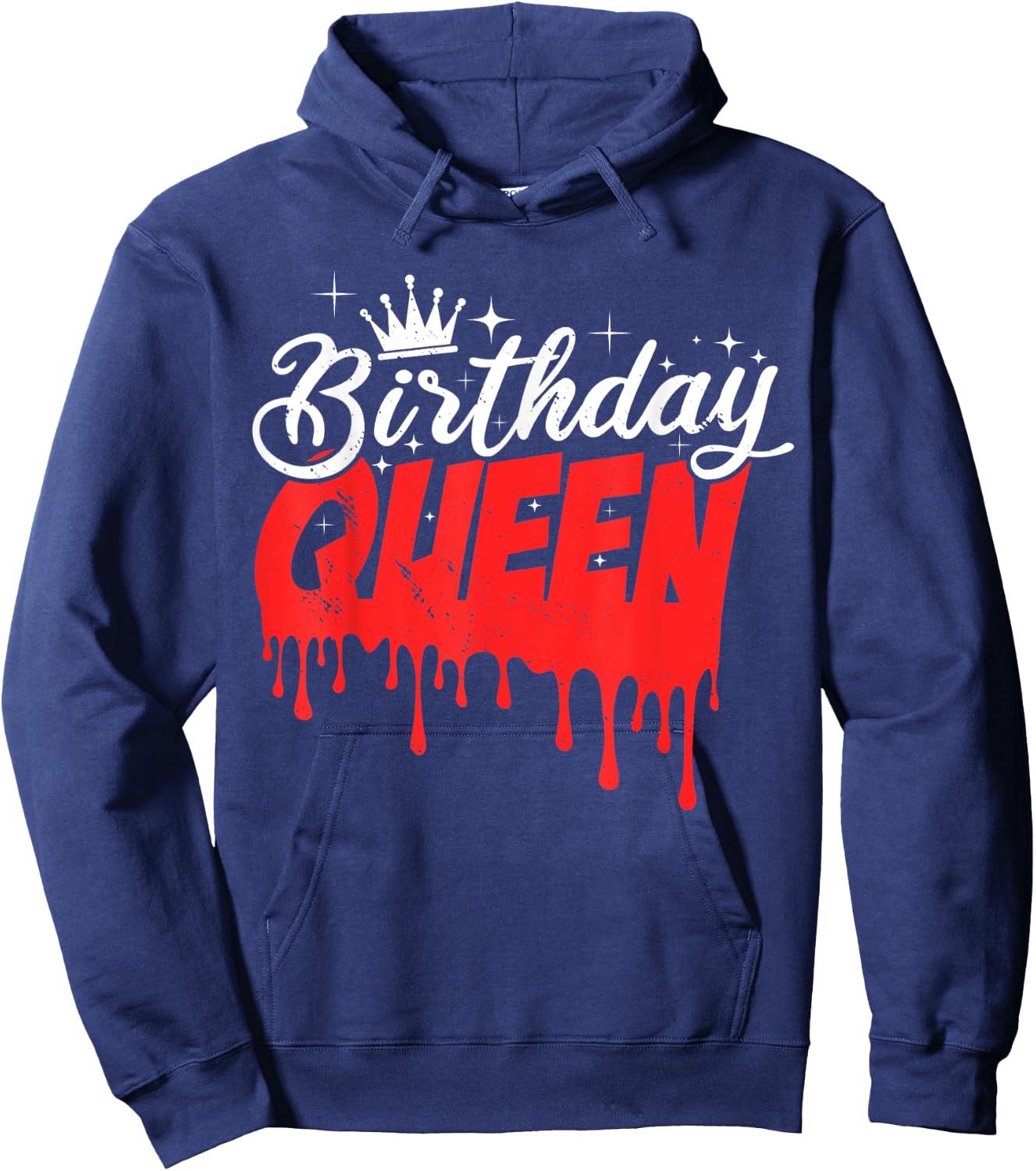 Cool Birthday Queen Hoodie - Hoodie | Navy