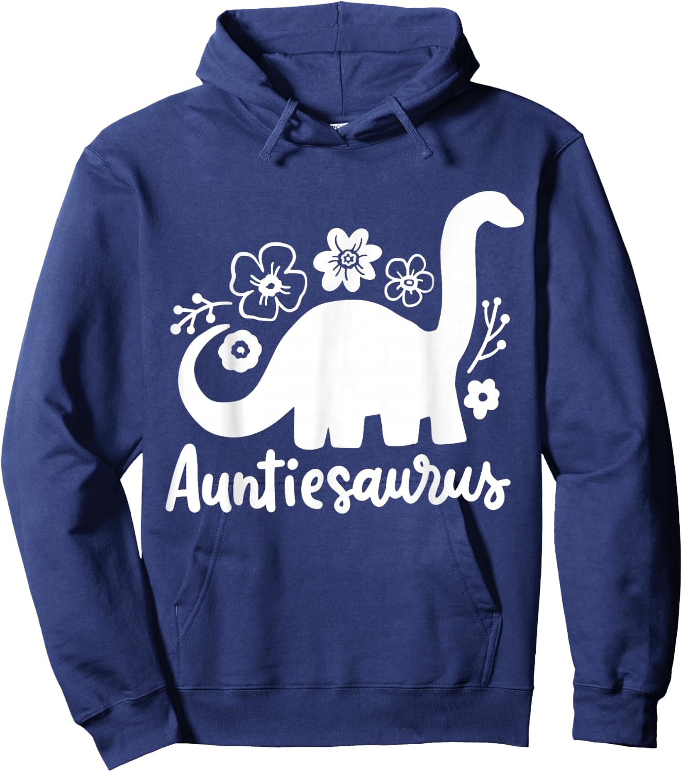 Auntie Aunt Auntiesaurus Hoodie - Hoodie | Navy