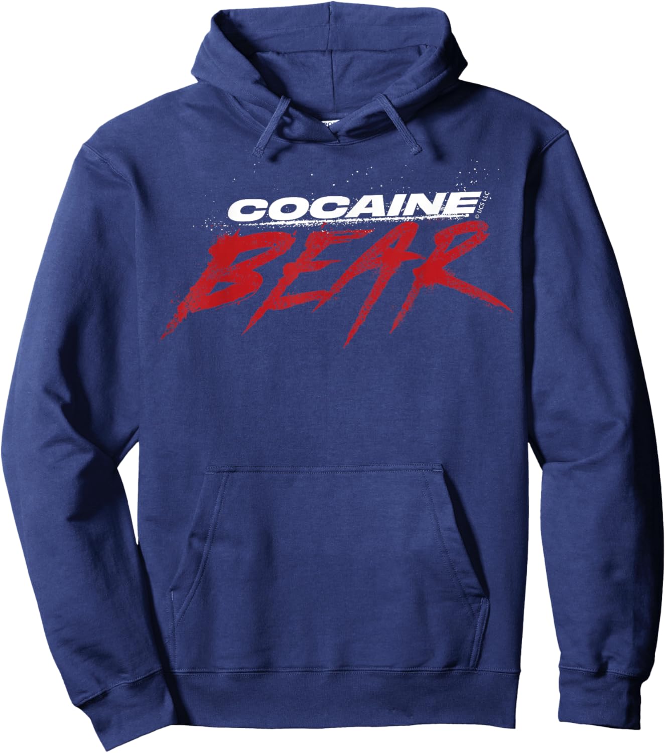 Cocaine Bear Logo Hoodie - Hoodie | Navy