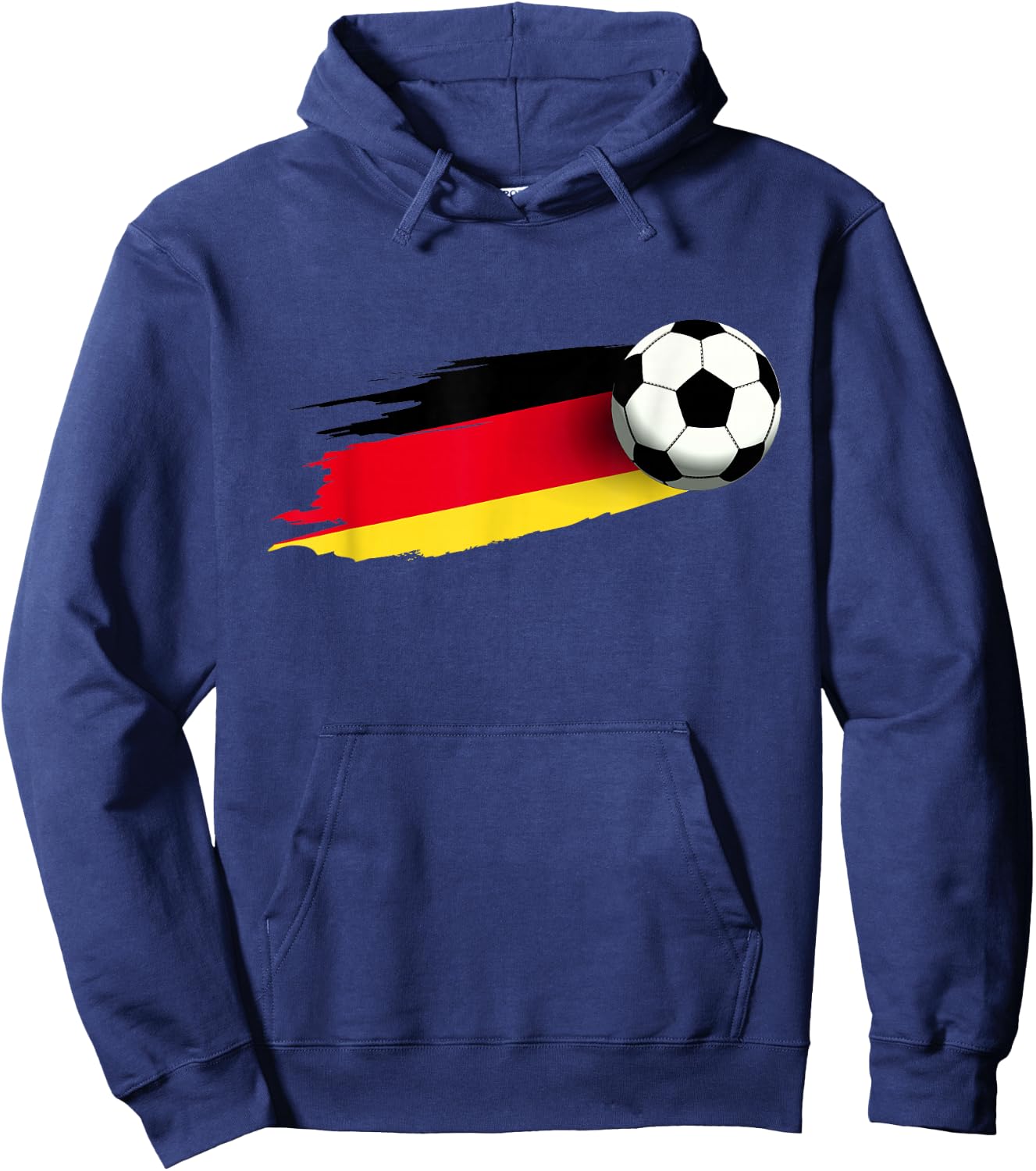 Germany Flag Jersey German Soccer Team German Hoodie - Hoodie | Navy