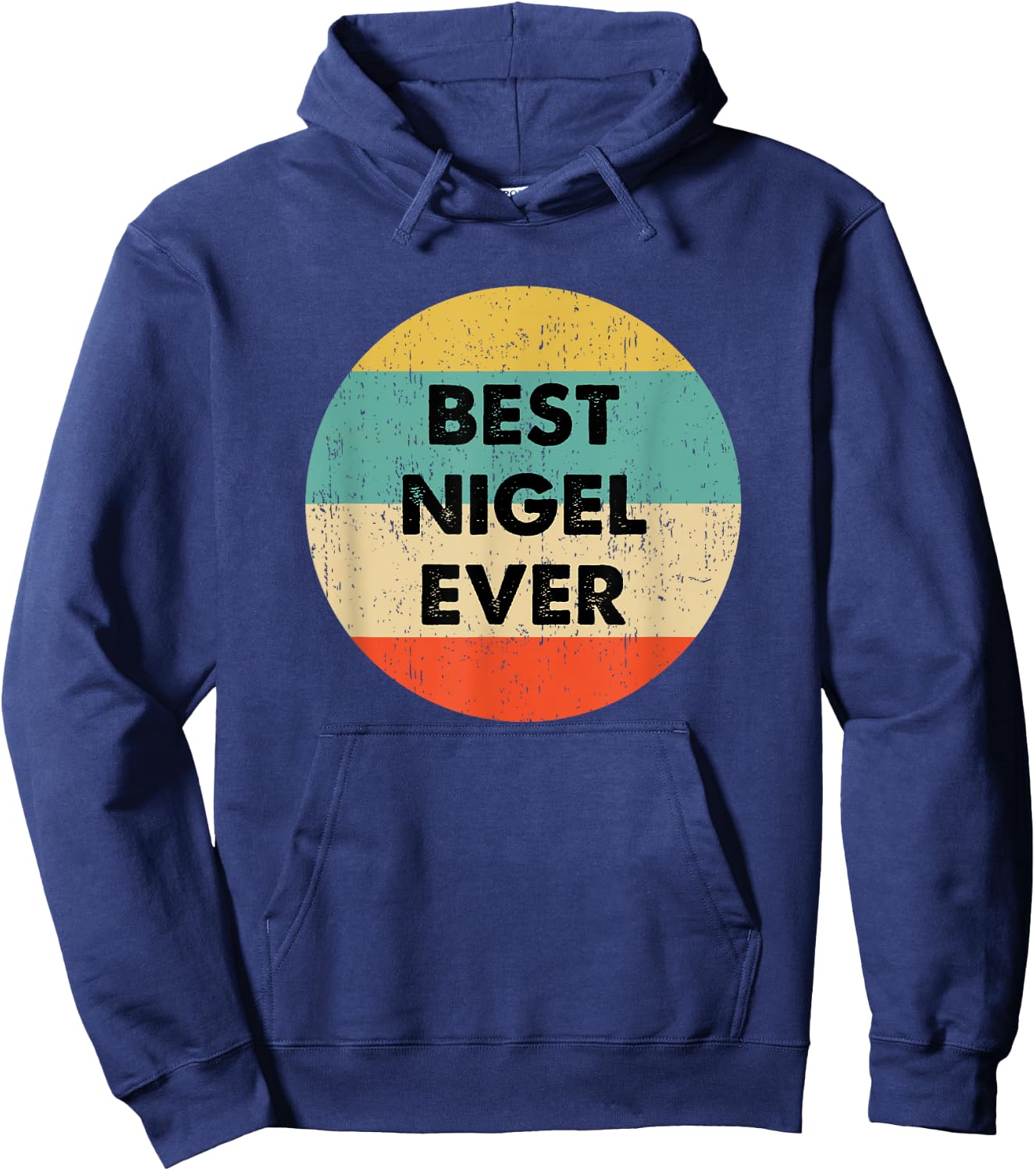 Nigel Name Hoodie - Hoodie | Navy