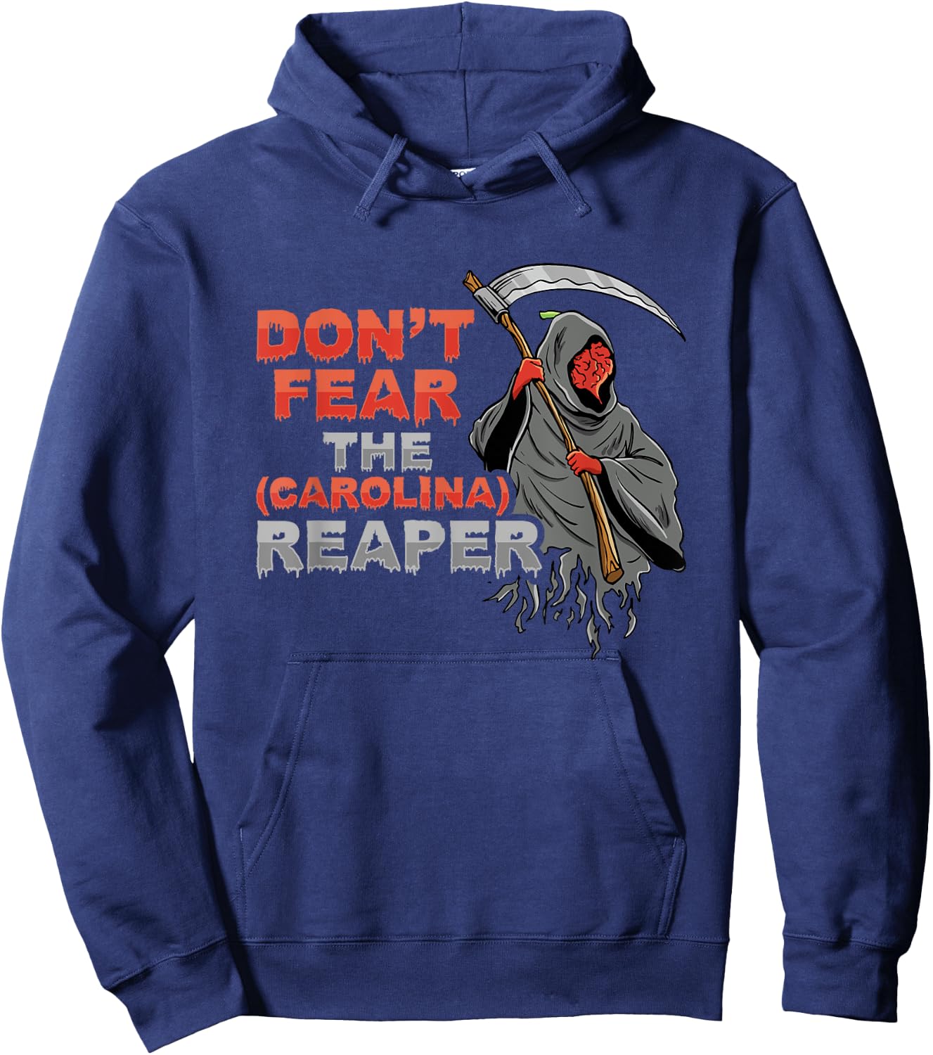 Dont fear the Carolina Reaper Design Hoodie - Hoodie | Navy