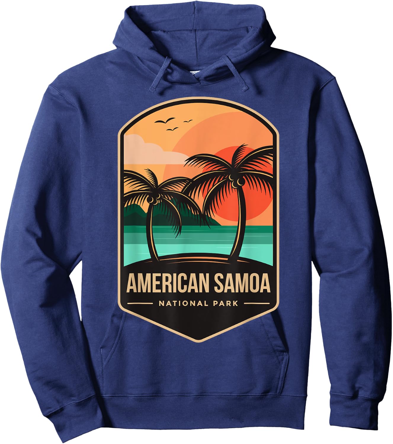 American Samoa National Park 1988 Hoodie - Hoodie | Navy