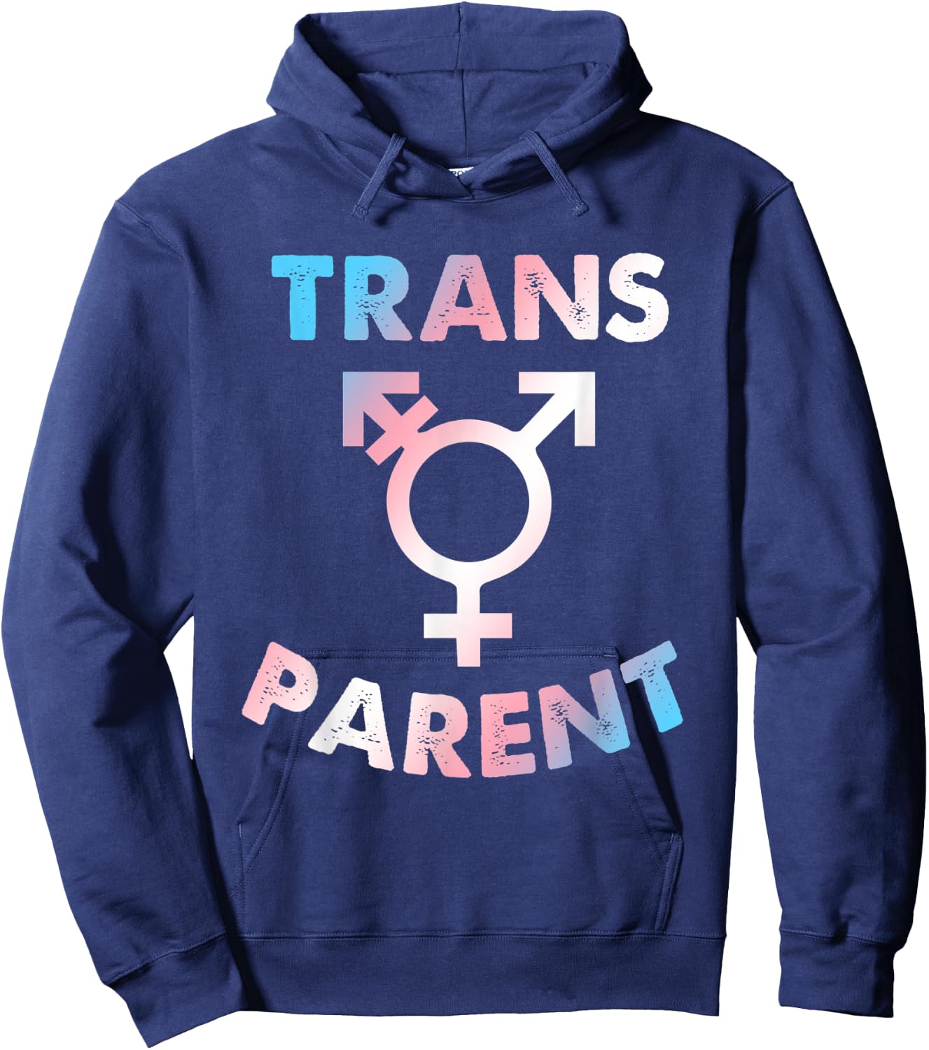 Trans Parent Transgender Apparel Hoodie - Hoodie | Navy