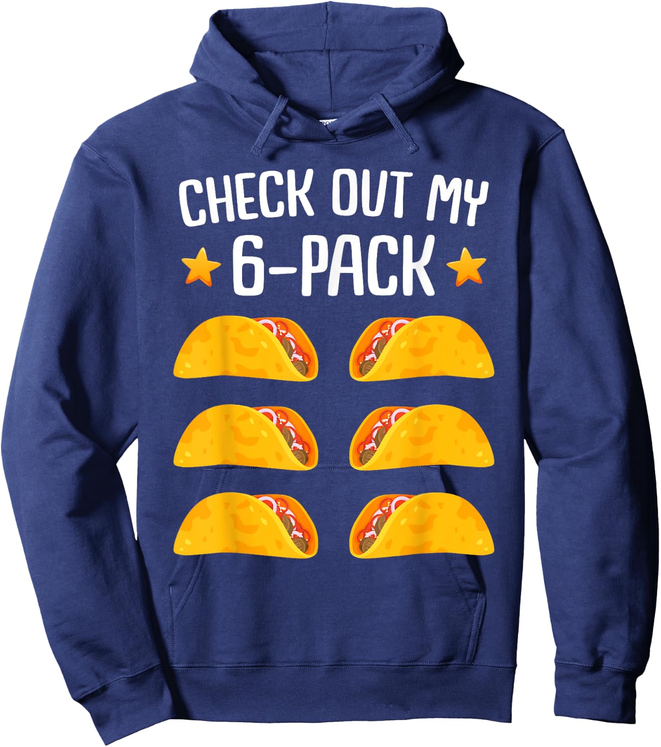 Taco Six Pack | Cinco de Mayo Fiesta | & Party Hoodie - Hoodie | Navy