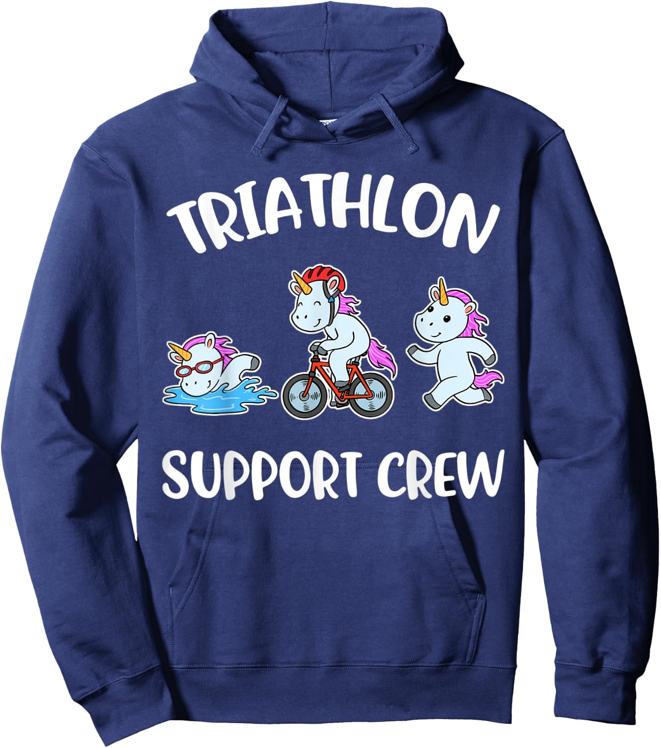 Triathlon Support Crew Hoodie - Hoodie | Navy