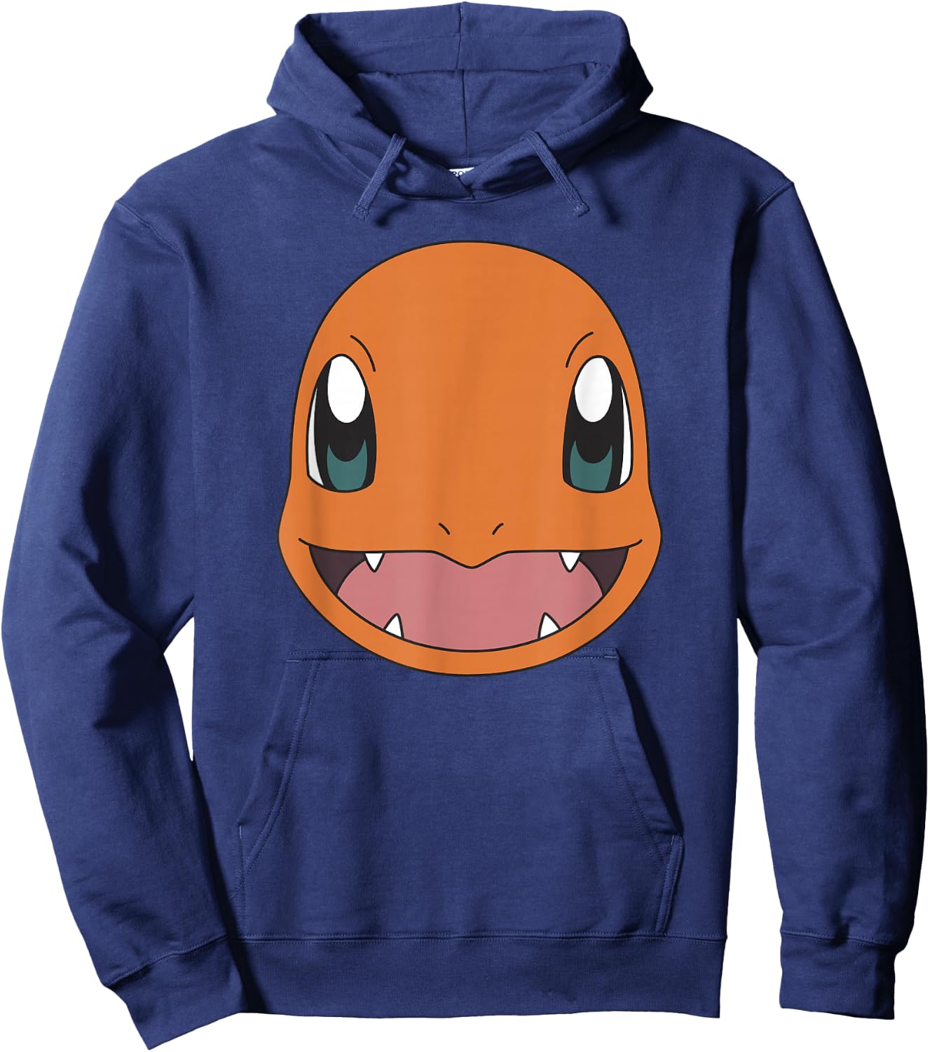 Pokémon Charmander Big Face Smile Hoodie - Hoodie | Navy